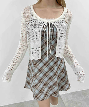 ホワイト モデル：160㎝ F着用