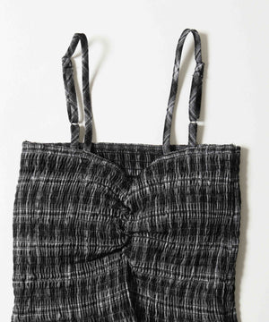 ローズチョーカーセットチェックベアトップ