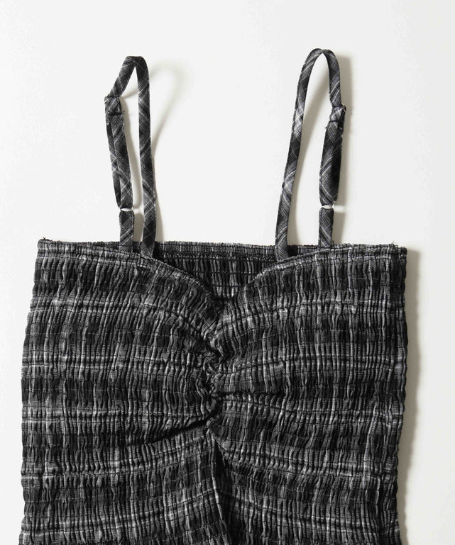 ローズチョーカーセットチェックベアトップ