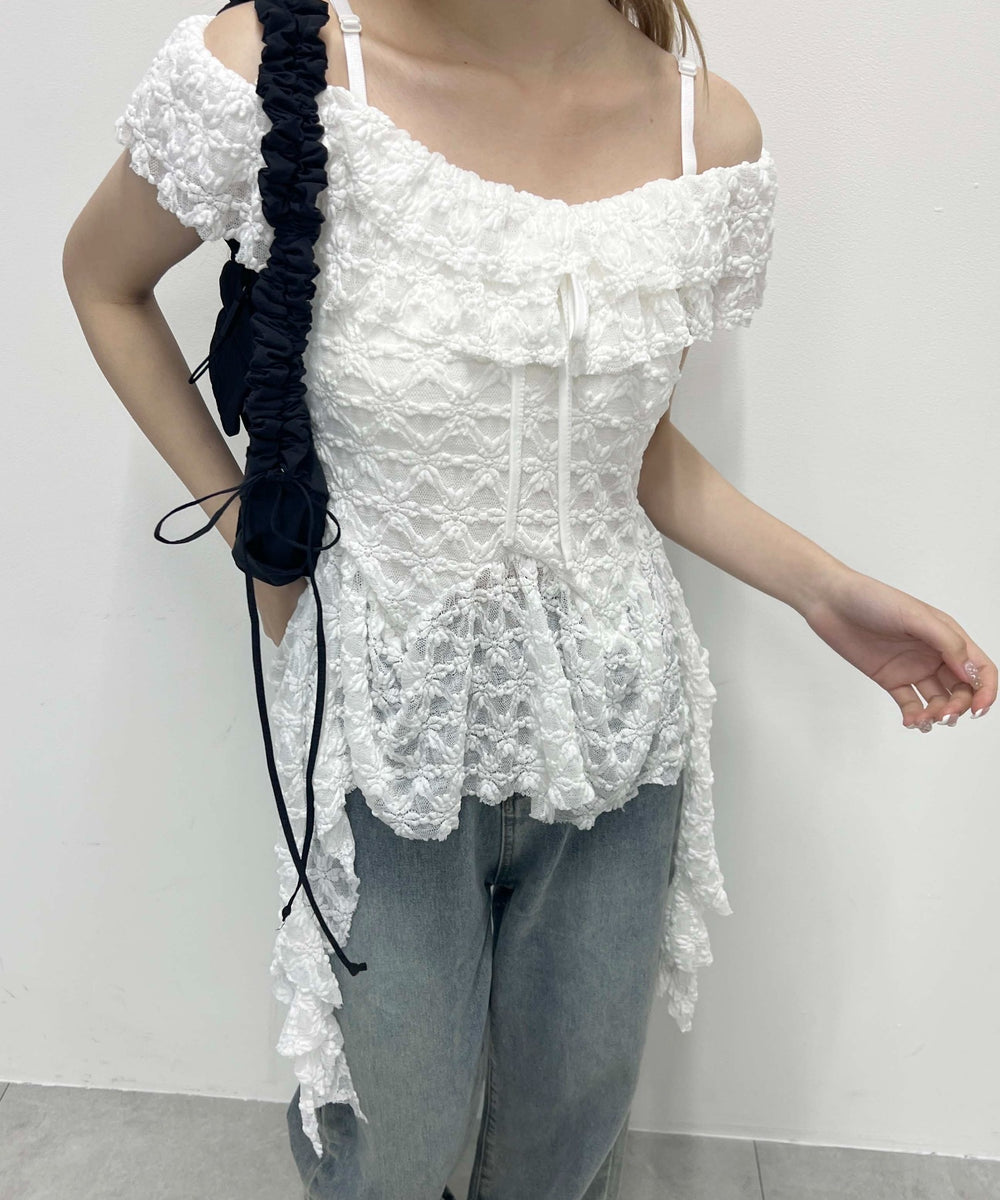 ホワイト モデル：157㎝ F着用