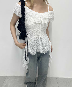 ホワイト モデル：157㎝ F着用