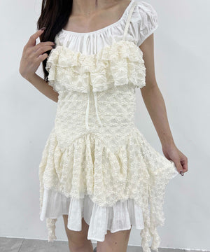 ホワイトアイボリー モデル：157㎝ F着用