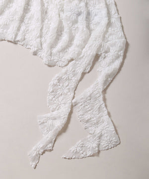 オフショルレースキャミワンピース