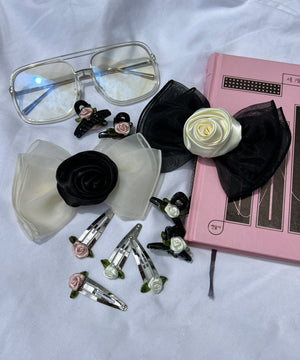 ローズリボンバレッタ