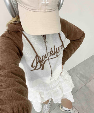 ブラウンモデル：160㎝ F着用