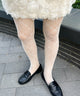 レースタイツ/ホワイトアイボリー