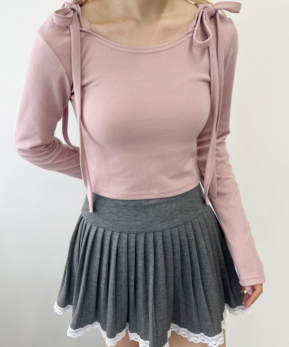 ピンク モデル：160㎝ F着用