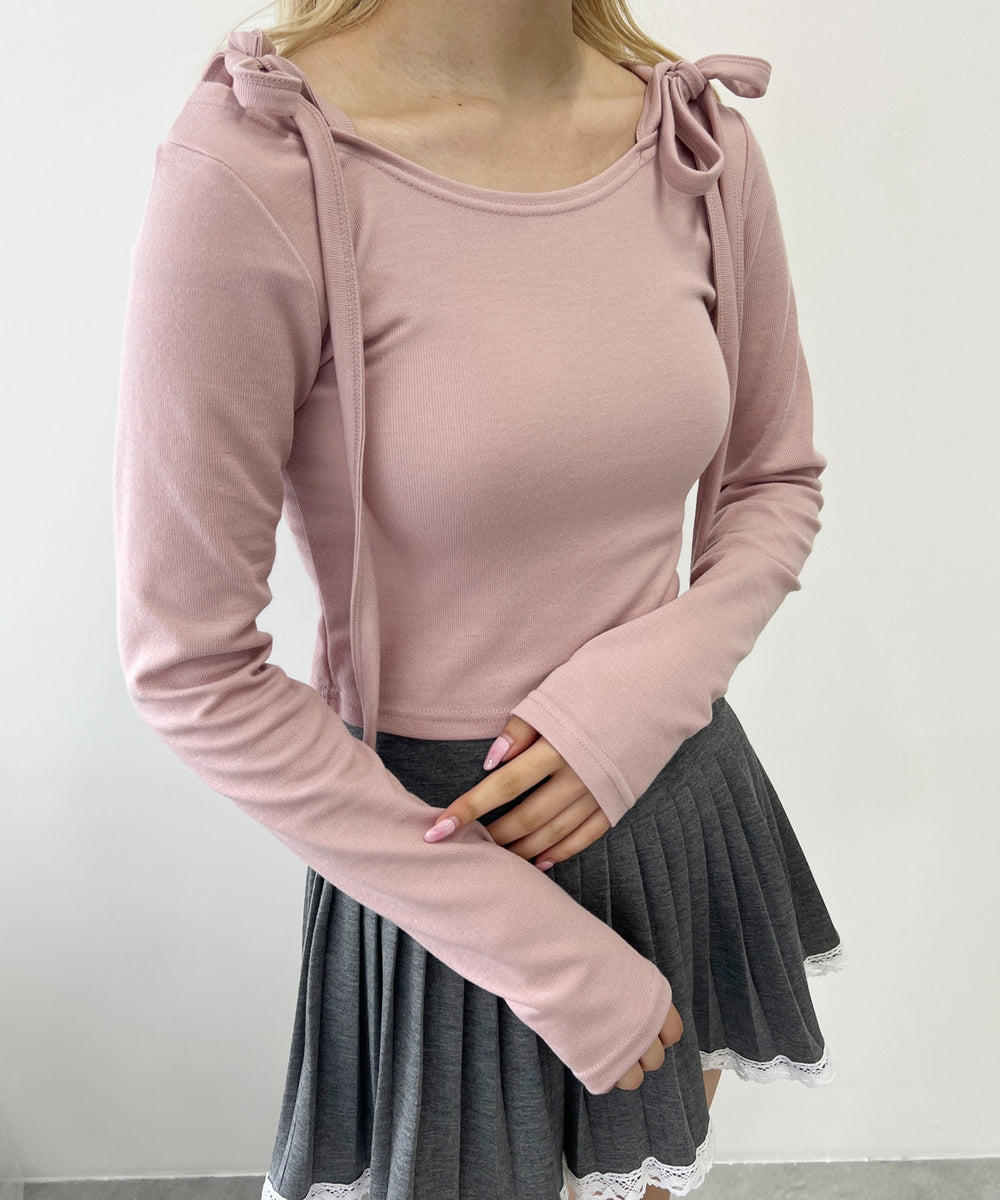 ピンク モデル：160㎝ F着用