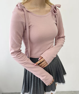 ピンク モデル：160㎝ F着用