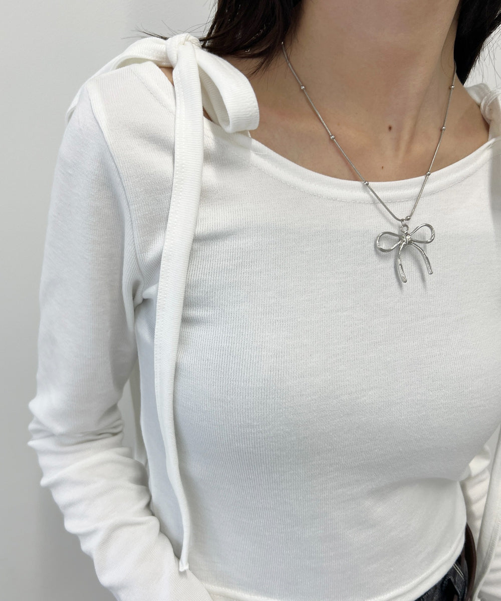 ホワイト モデル：158㎝ F着用