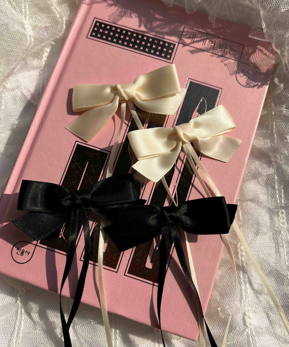 ロングリボンピン(2個セット)