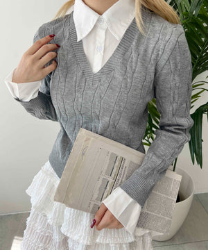 グレー モデル：160㎝ F着用