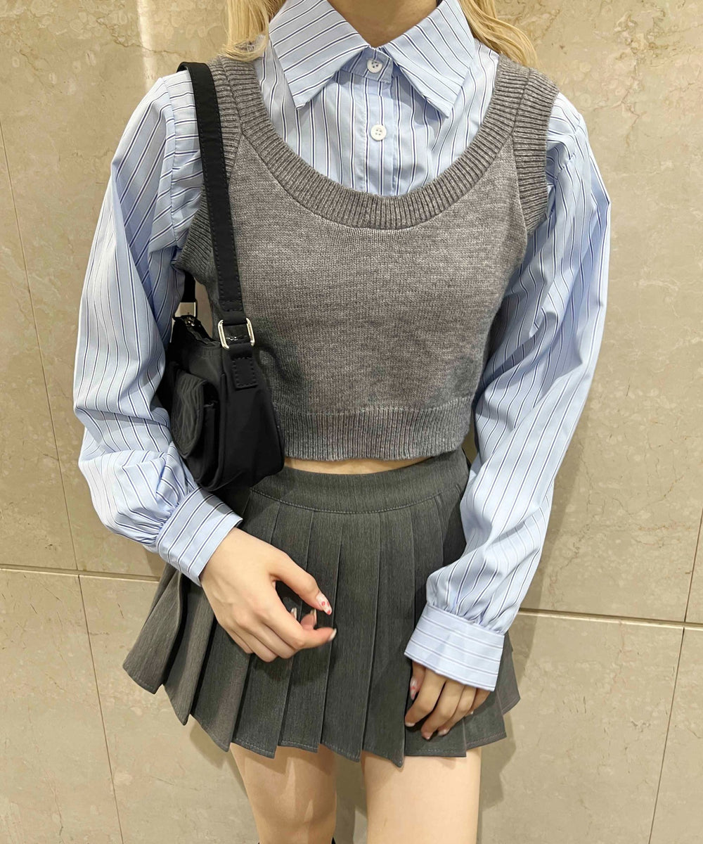 ブルー モデル：160㎝ F着用