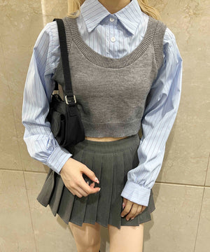 ブルー モデル：160㎝ F着用