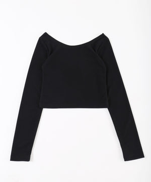 チョーカー付きトップス