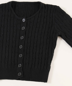 コンパクトケーブルカーディガン