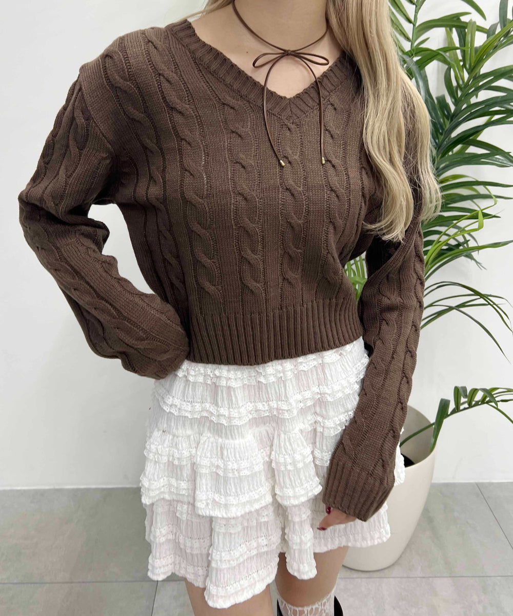 ブラウン モデル：160㎝ F着用