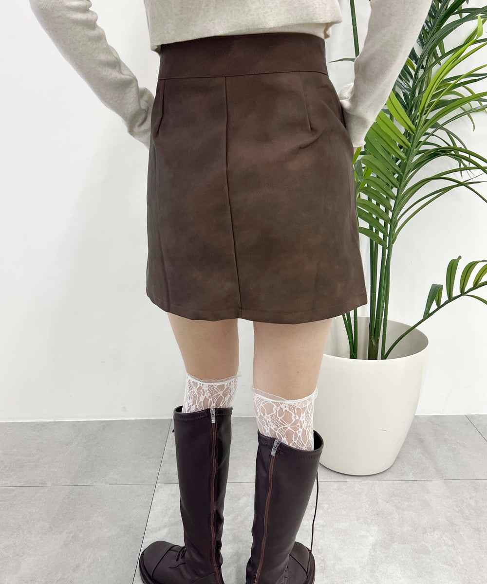 PUミニスカート