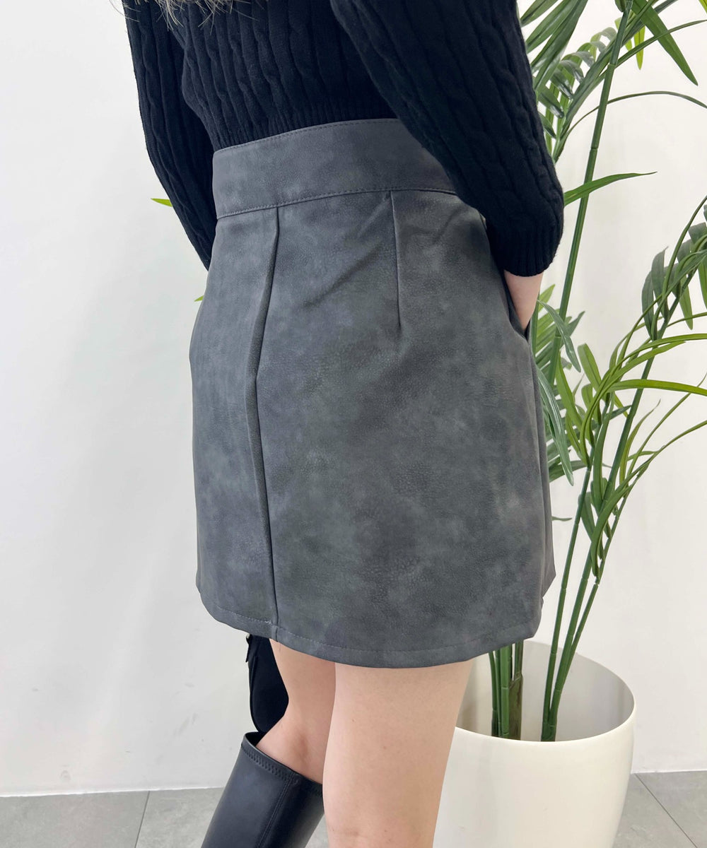 PUミニスカート