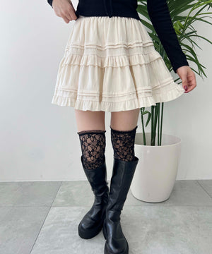 ボリュームフリルスカート