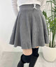 ニットフレアスカート