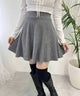 ニットフレアスカート