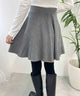 ニットフレアスカート