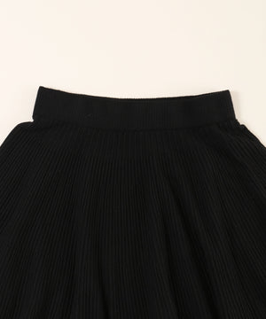 ニットフレアスカート