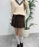 サイドベルトPUスカート