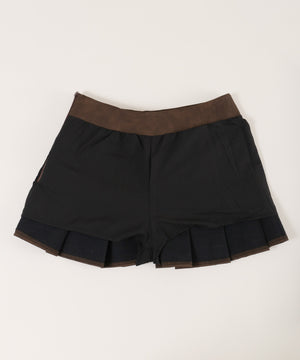 サイドベルトPUスカート