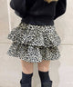 レオパードティアードミニスカート