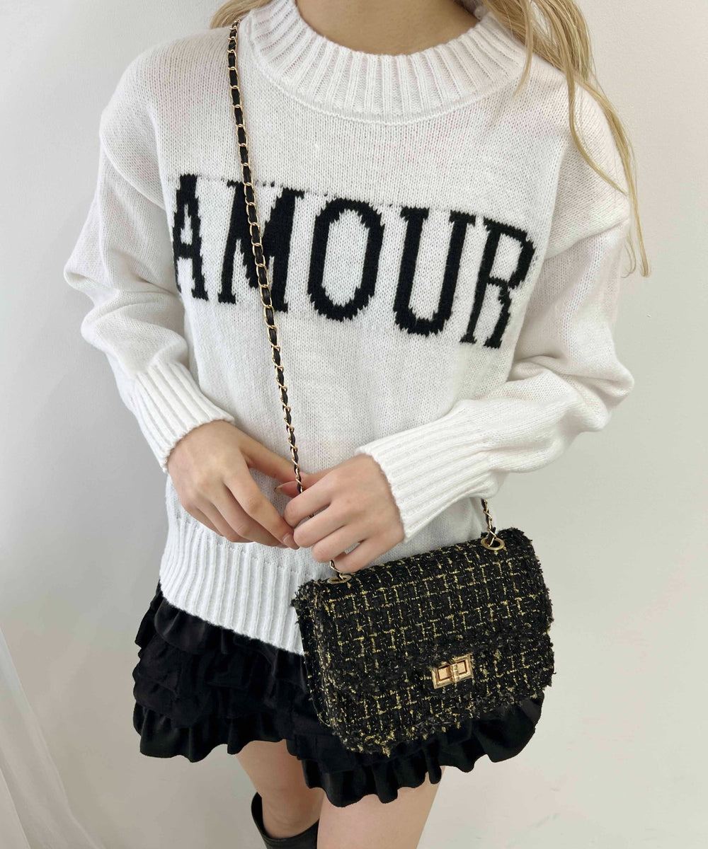 ホワイト モデル：160㎝ F着用