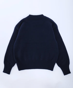 ロゴジャガードニット