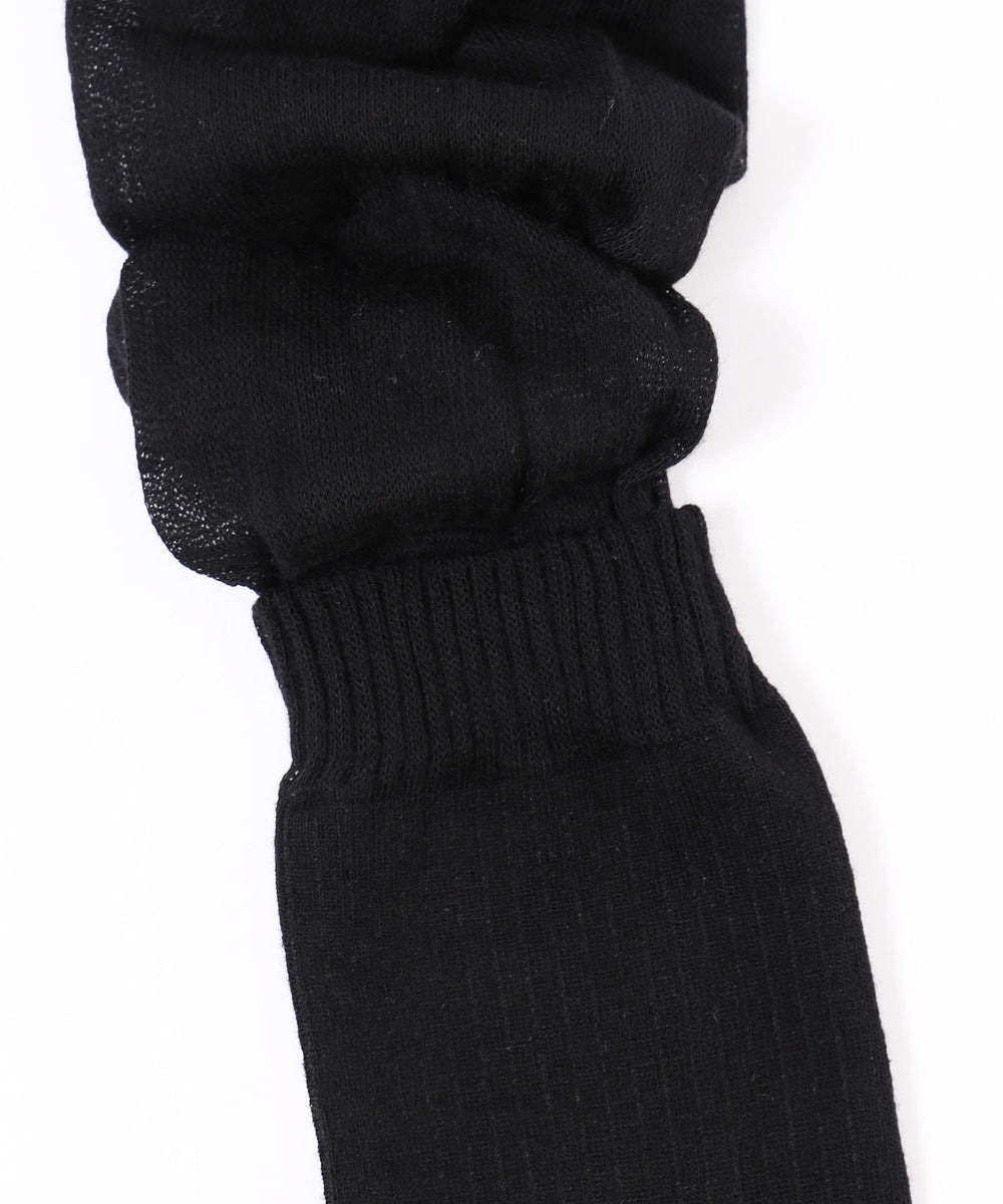 シアー切り替えハイソックス