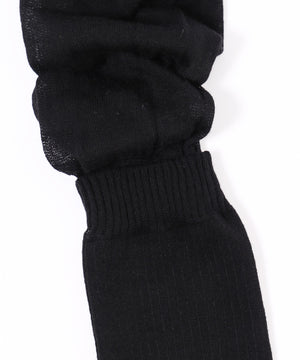 シアー切り替えハイソックス