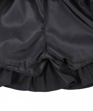 シフォンティアードミニスカート