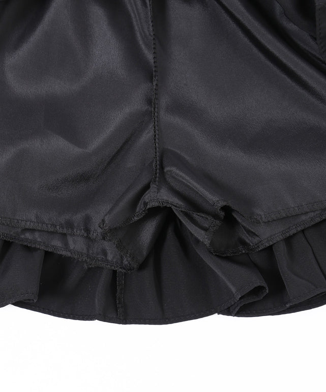 シフォンティアードミニスカート