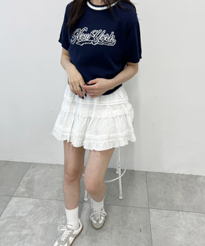 カレッジロゴコンパクトニット