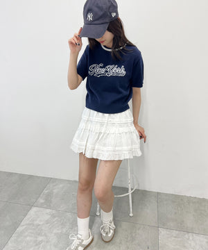 カレッジロゴコンパクトニット