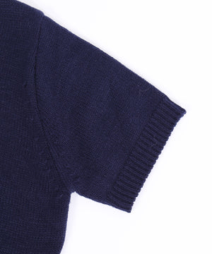 カレッジロゴコンパクトニット