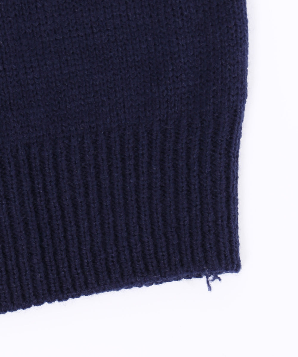 カレッジロゴコンパクトニット