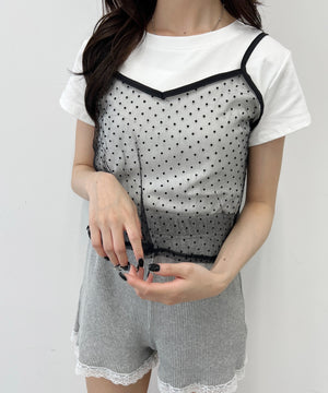 ホワイト モデル：158㎝ F着用