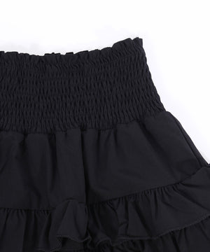 ミニティアードフリルスカート