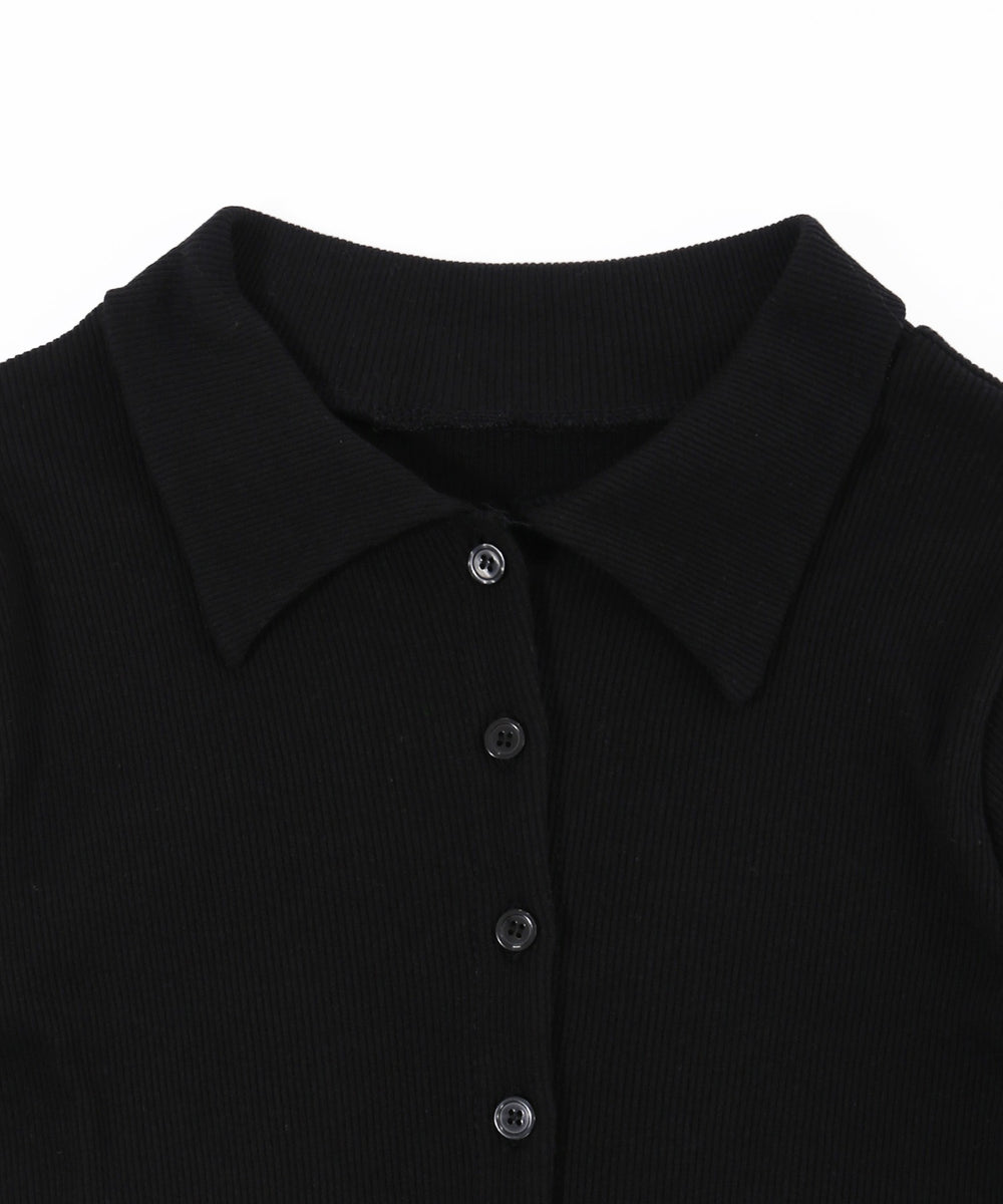 半袖ピチカーディガン