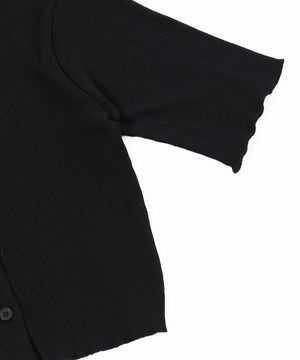 半袖ピチカーディガン