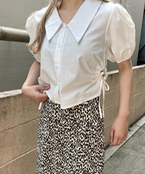 ホワイト モデル：160㎝ F着用