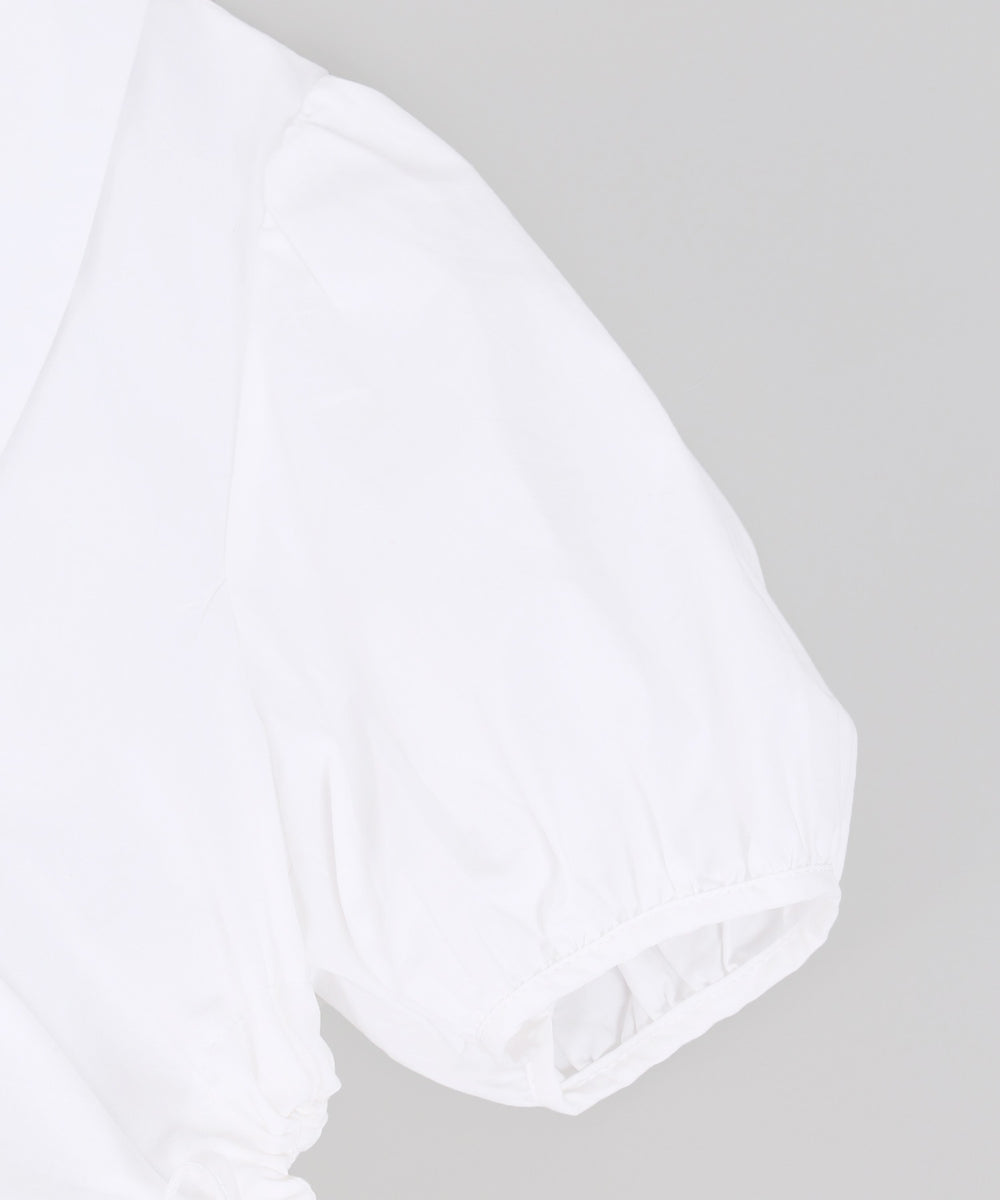 サイドドロストブラウス