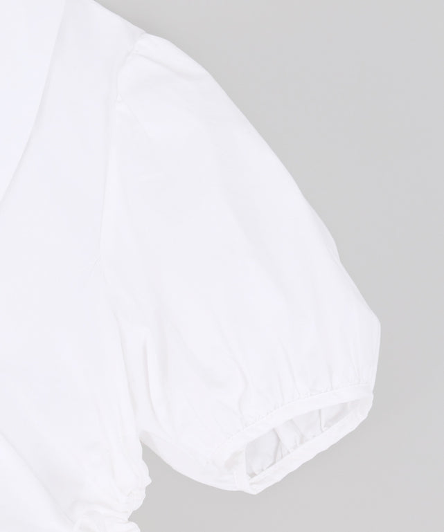 サイドドロストブラウス