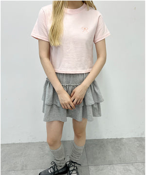 リボンコンパクトTシャツ