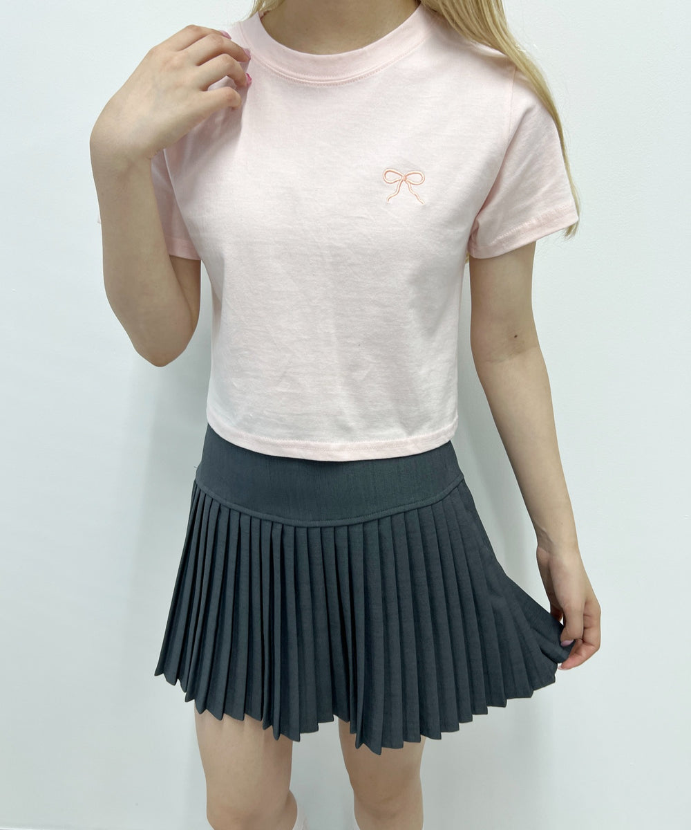 リボンコンパクトTシャツ